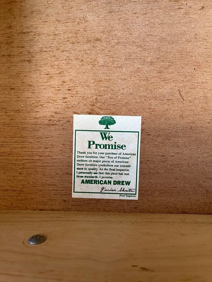 American Drew アメリカン ドリュー アンティーク ドレッサー