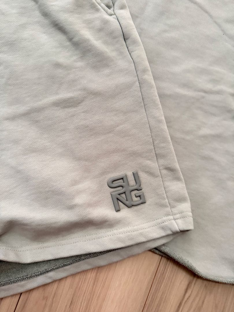 SUNG1975 CUBIC LOGO SWEAT セットアップ