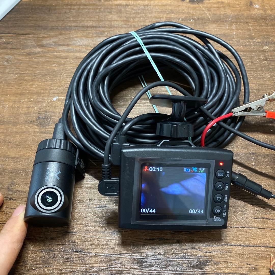 ユピテル ドライブレコーダー 前後2カメラ HDR Y-410 動作確認済み