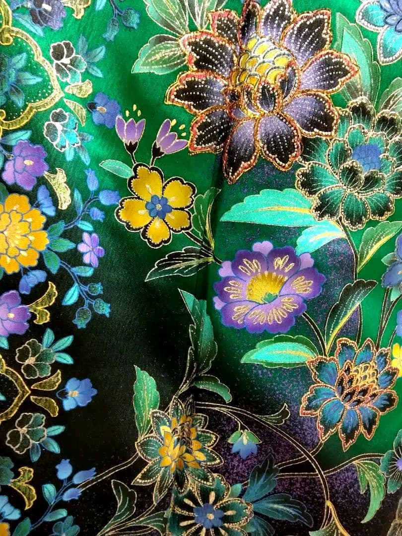 振袖フルセット、正絹振袖成人式、半襟重ね衿帯揚げ帯締、西陣袋帯、襦袢、ガード加工