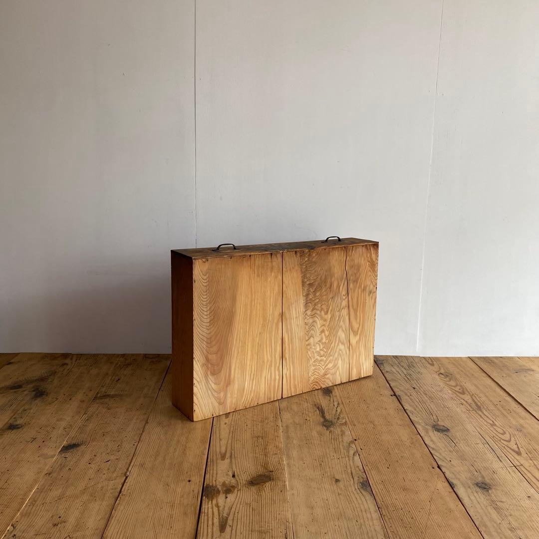 アンティーク オープンラック 棚 キッチン収納 無垢材 z890