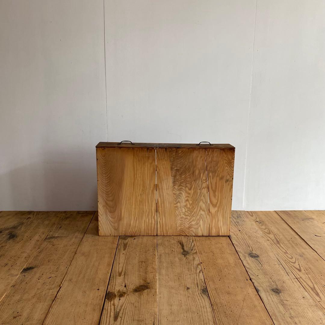 アンティーク オープンラック 棚 キッチン収納 無垢材 z890