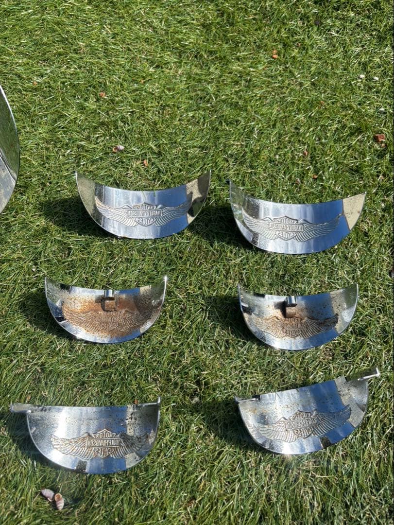 ハーレーダビッドソン　バイザーセット　ロードキングポリス　ライトウィンカー