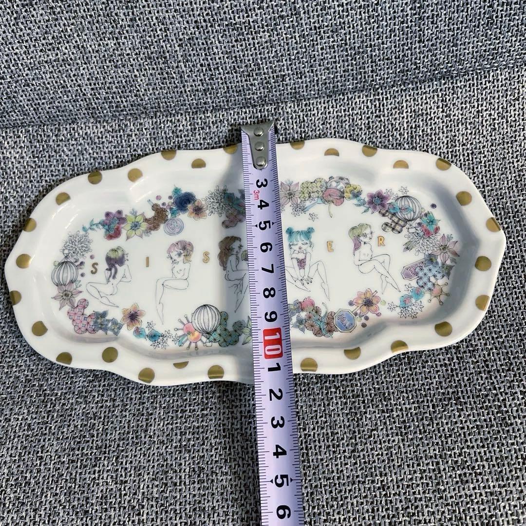 貴重　今川朋実 九谷焼　若手作家SISTER デザイン 皿