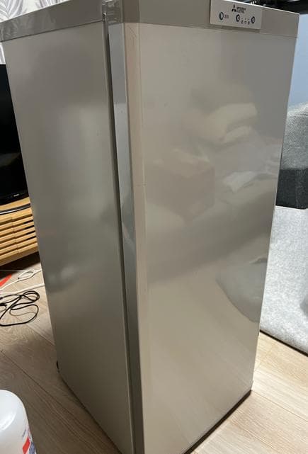 冷凍庫 三菱 MF-U12B -S 121L 17年製 フリーザー