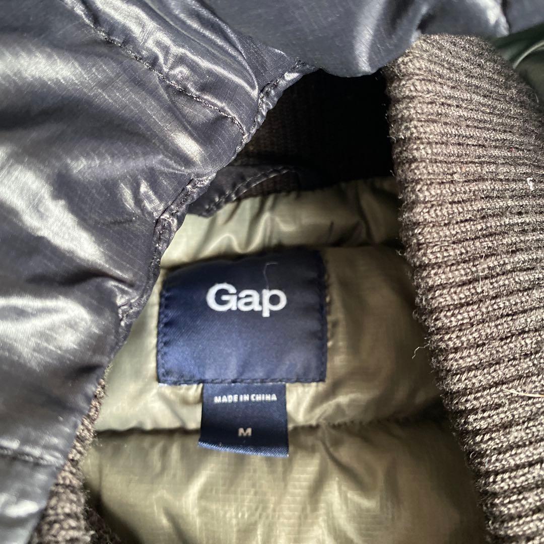 90s old gap 短丈 down puffer jacket teck 黒