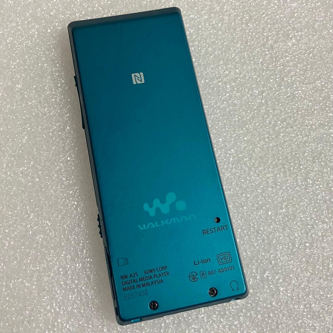【バッテリー良好】ソニー　ウォークマン　NW-A25 ビリジアンブルー