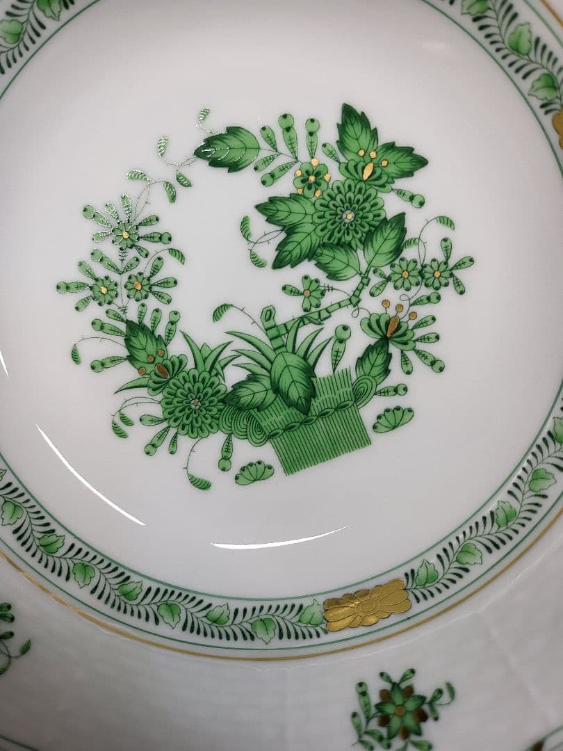 未使用近✨ヘレンド インドの華 プレート 深皿 サラダボウル シリアル