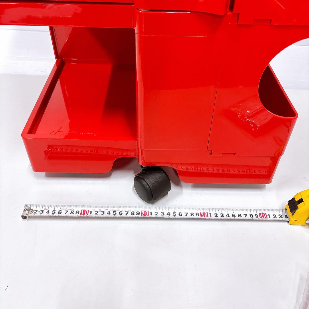 ★正規品★B-LINE ボビーワゴン3段4トレイ レッド赤