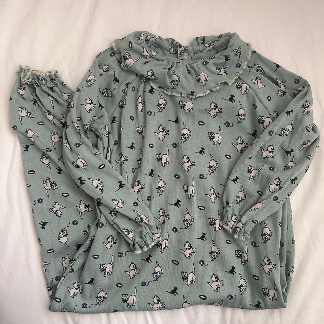 misha and puff 猫　ロンパース　18-24M