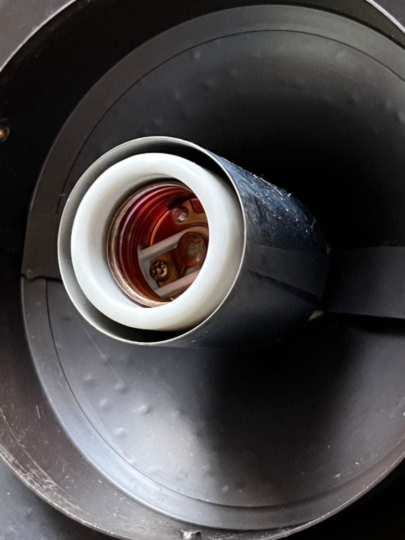 超希少　アンティーク　琥珀色　照明　壁付　ガラス＆鉄製 E26 LED対応