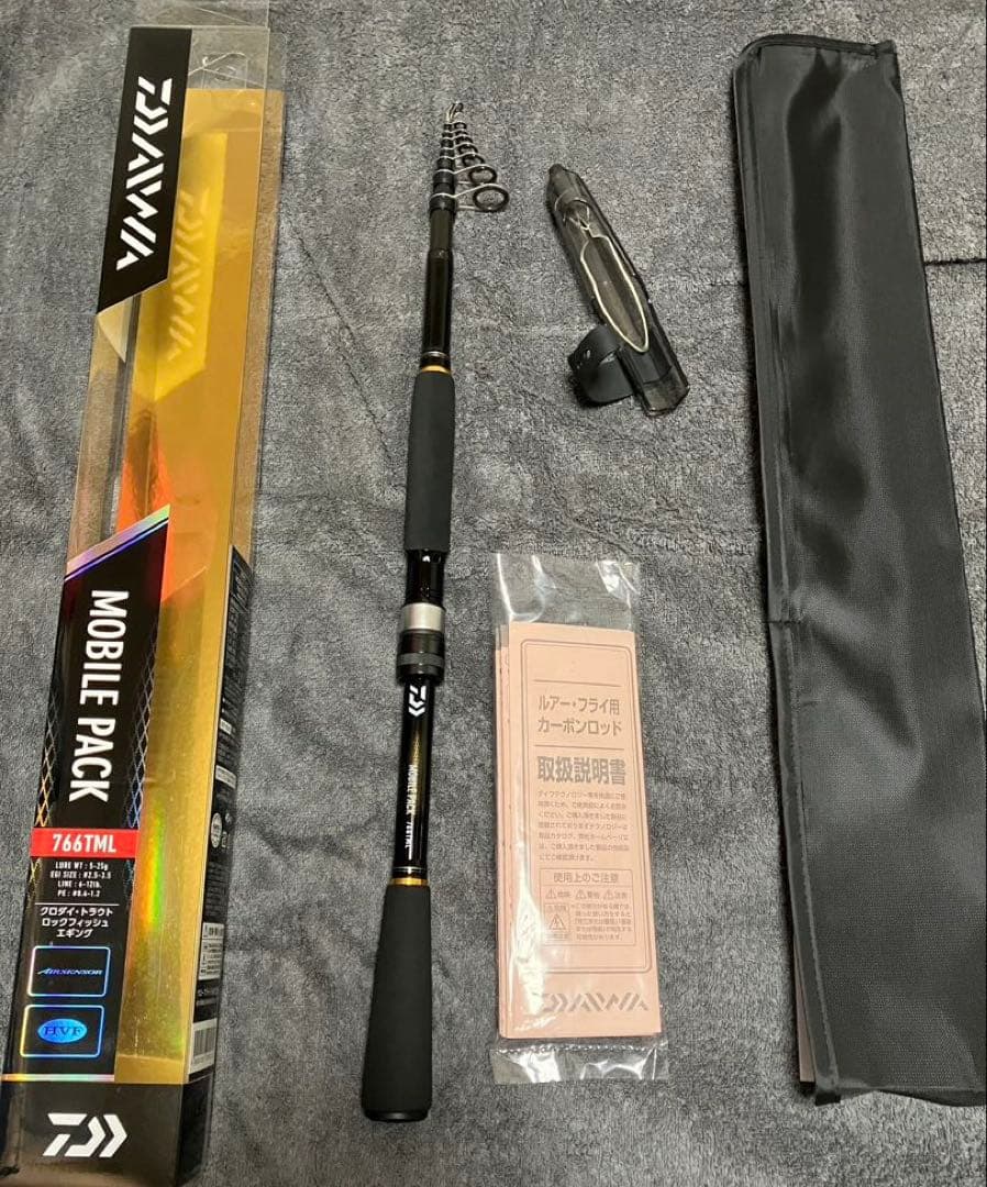 DAIWA MOBILE PACK ７６６ＴＭＬ・Ｑ　ルアーロッド