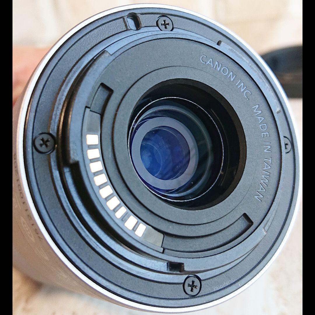 【ジャンク】Canon EF-M 55-200mm ズームレンズ シルバー
