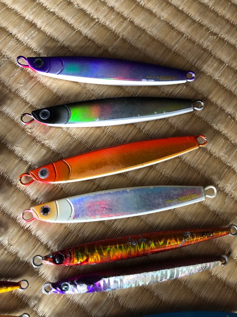 ジグ24本セット！撃投ジグ撃投エアロ撃投ストライクrサーディンステイフォールなど
