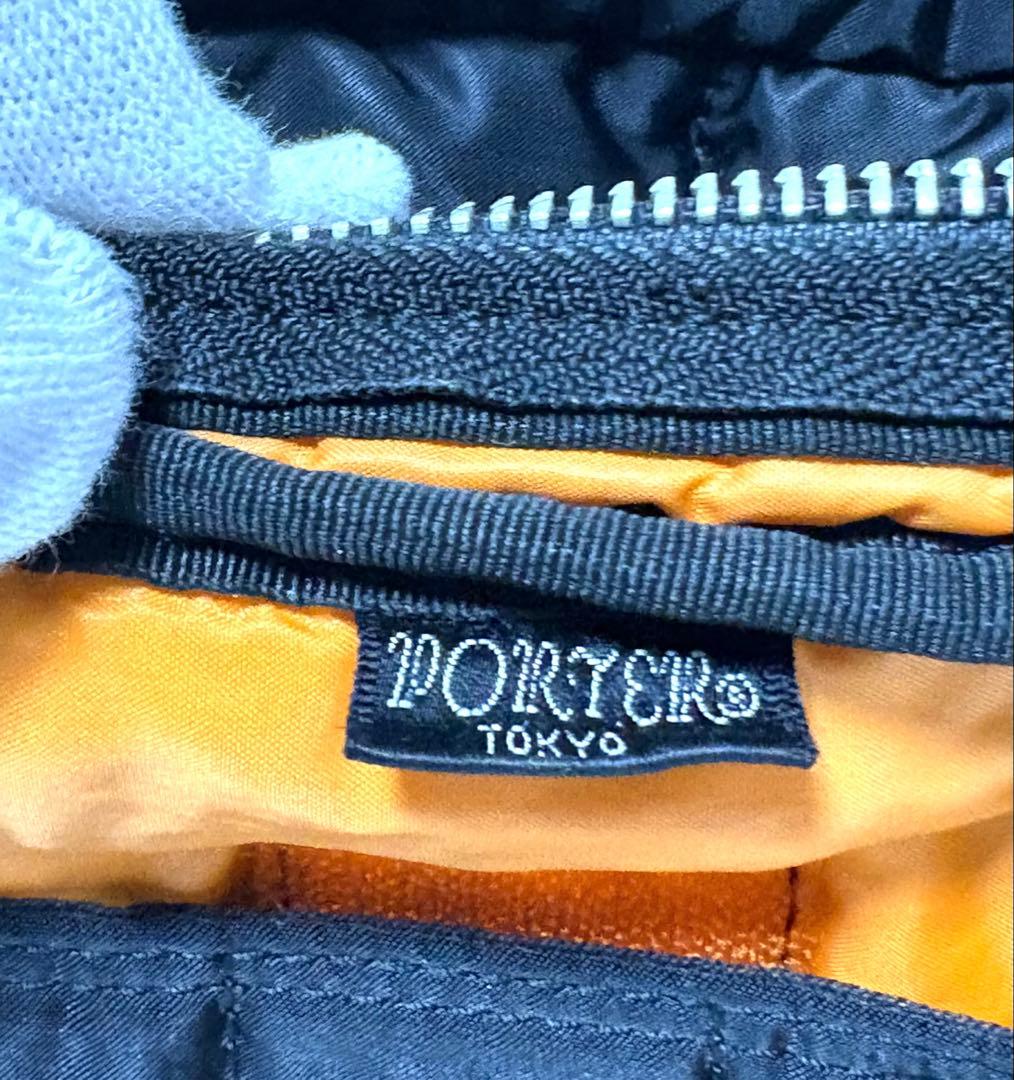 【美品】【2way】ポーター タンカー ミニ ショルダーバック ポーチ ブラック