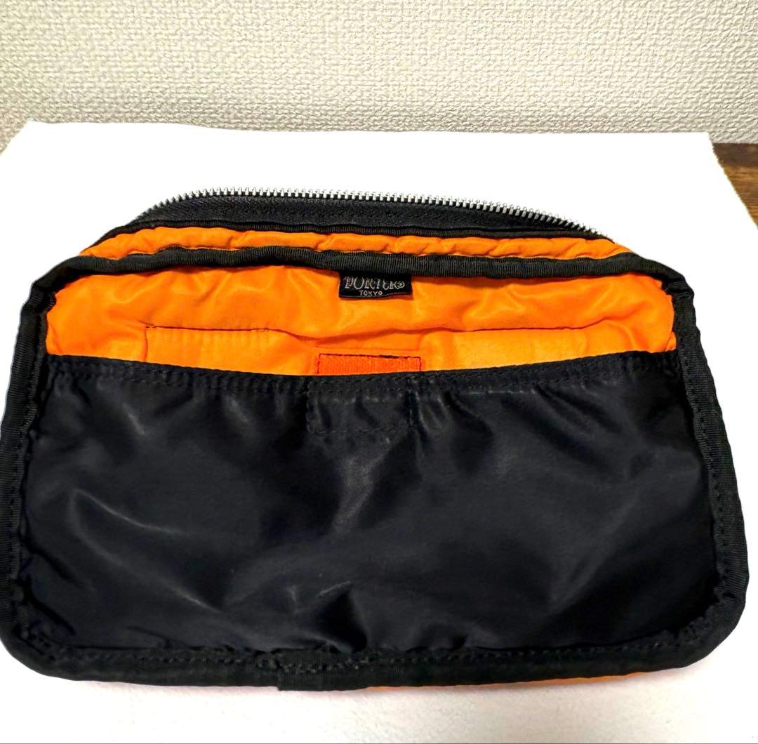 【美品】【2way】ポーター タンカー ミニ ショルダーバック ポーチ ブラック