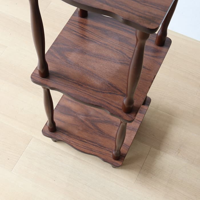 アンティーク 昭和レトロ 花台 木製 古家具 ヴィンテージ