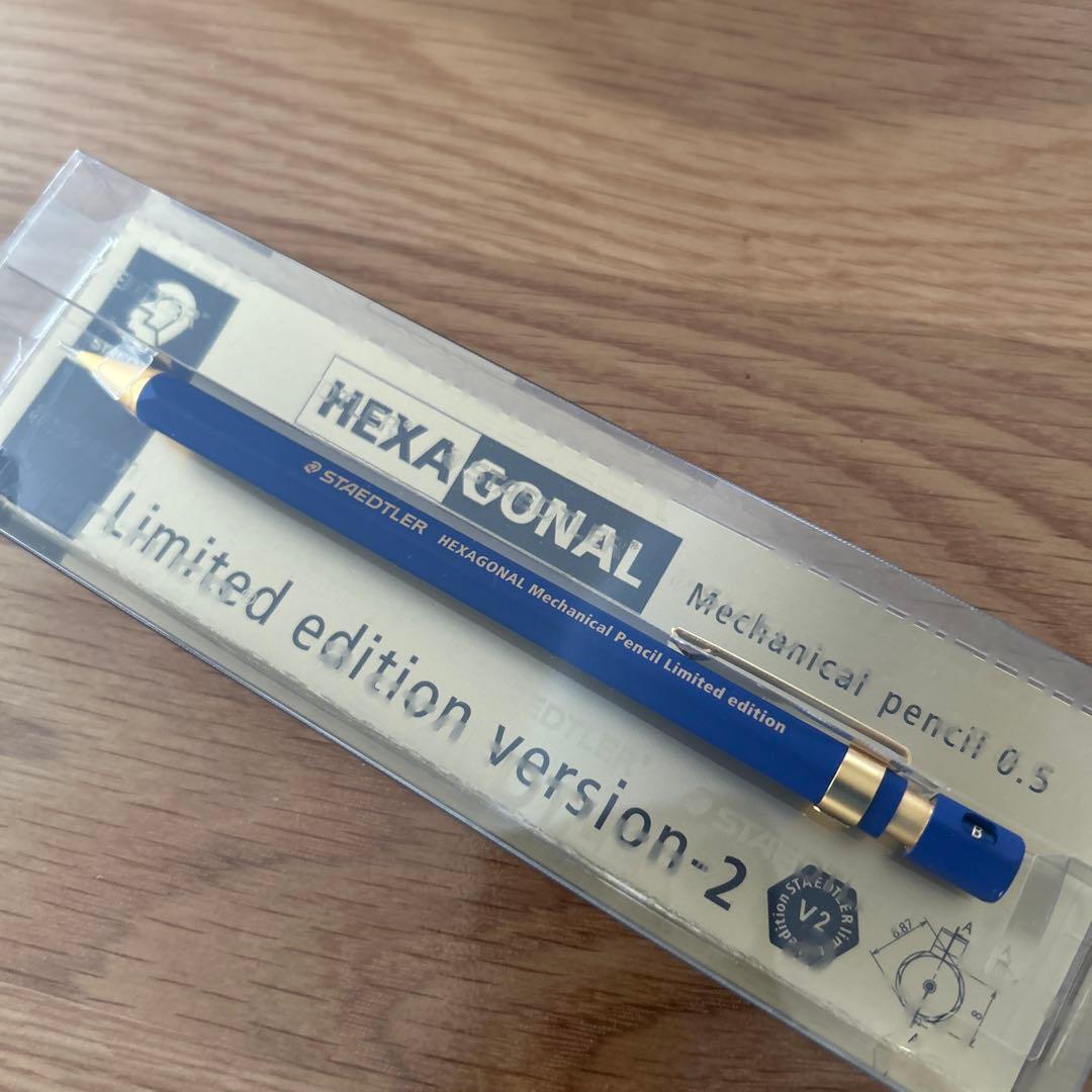 【限定色】ステッドラーヘキサゴナル バージョン2 925-35ロイヤルブルー