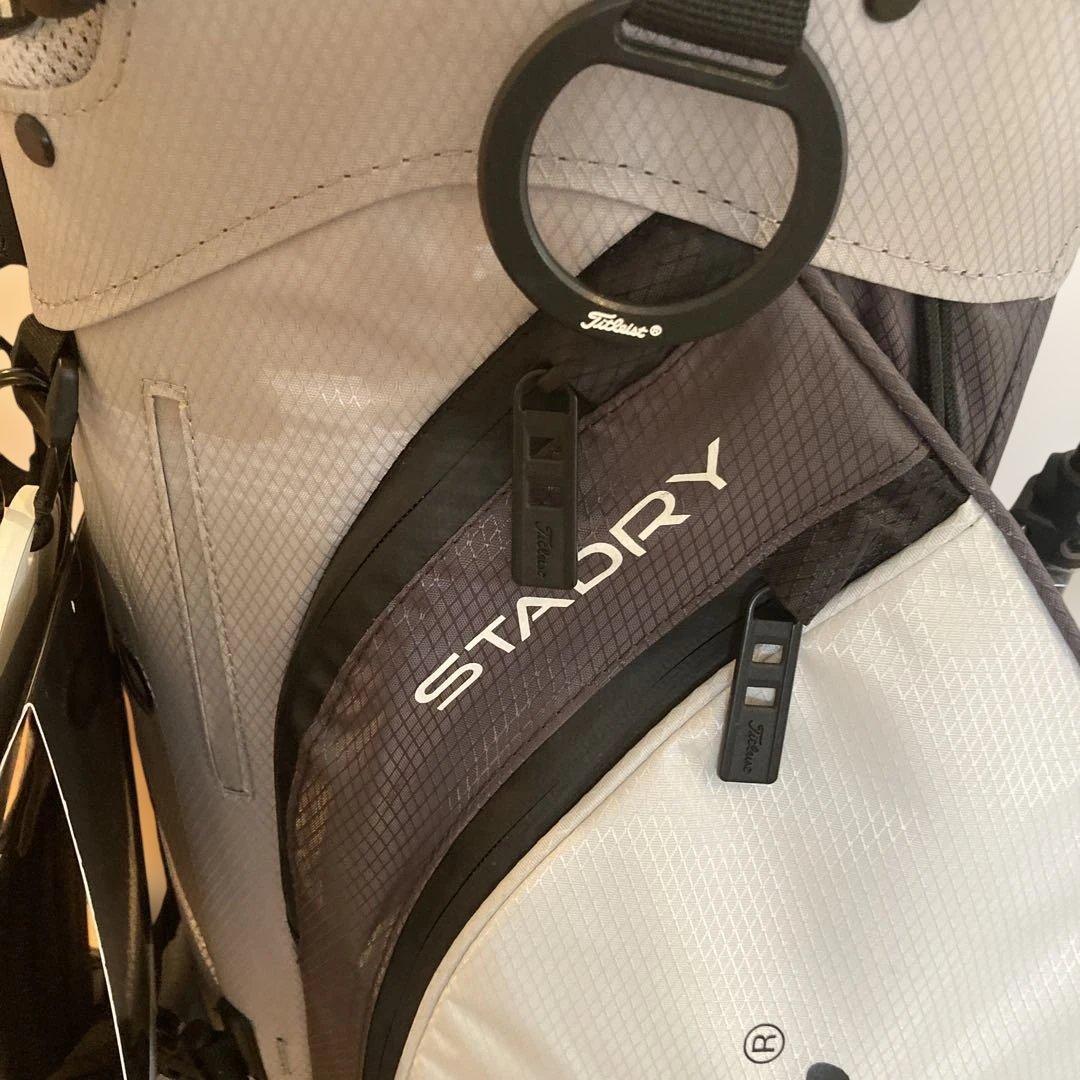 Titleist スタドラ ゴルフバッグ グレー/ホワイト