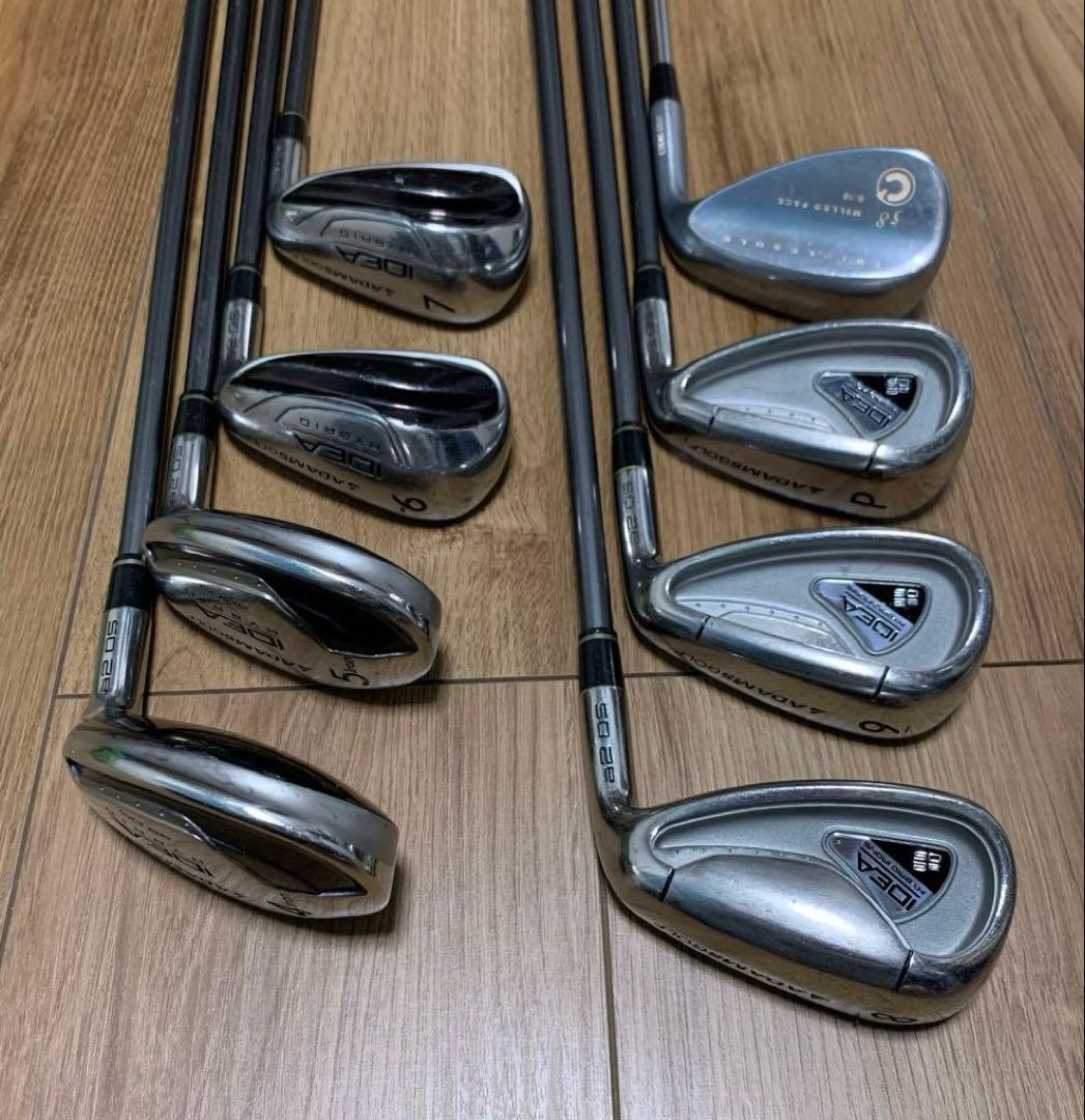 送料込み‼️激安メンズゴルフフルセット✨️ゴルフクラブ11本‼️即ラウンド可能⛳️