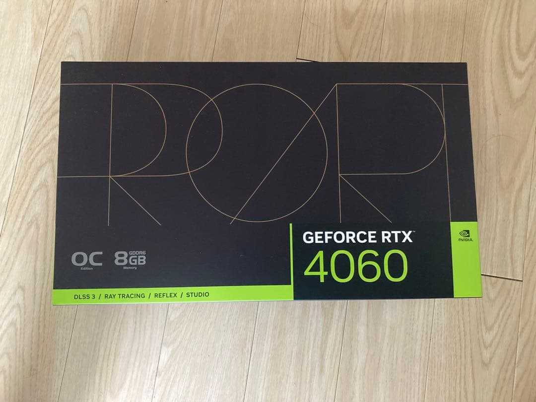 グラフィックボード・グラボ・ビデオカード GeForce RTX 4060 pro art OC 8GB