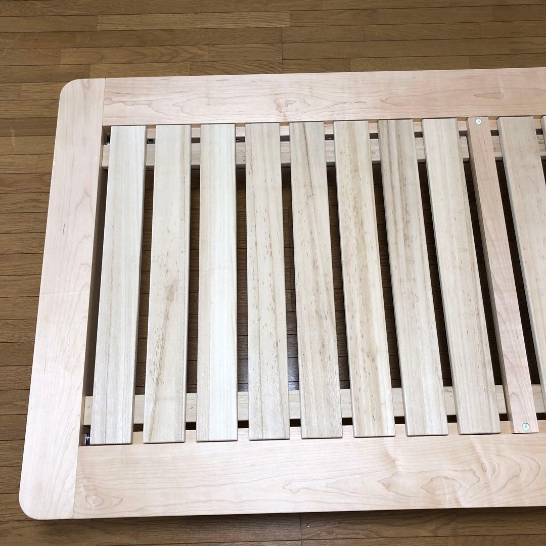 【美品】ベッドフレーム　スポークベッド　シングル　コサイン　cosine