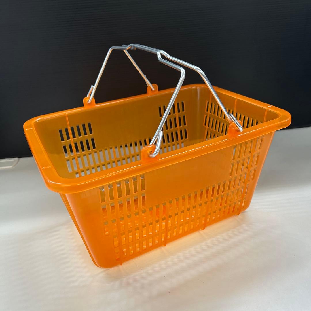 買物カゴスケルトンミニバスケット20個＋おまけ置き台付き　送料込み！