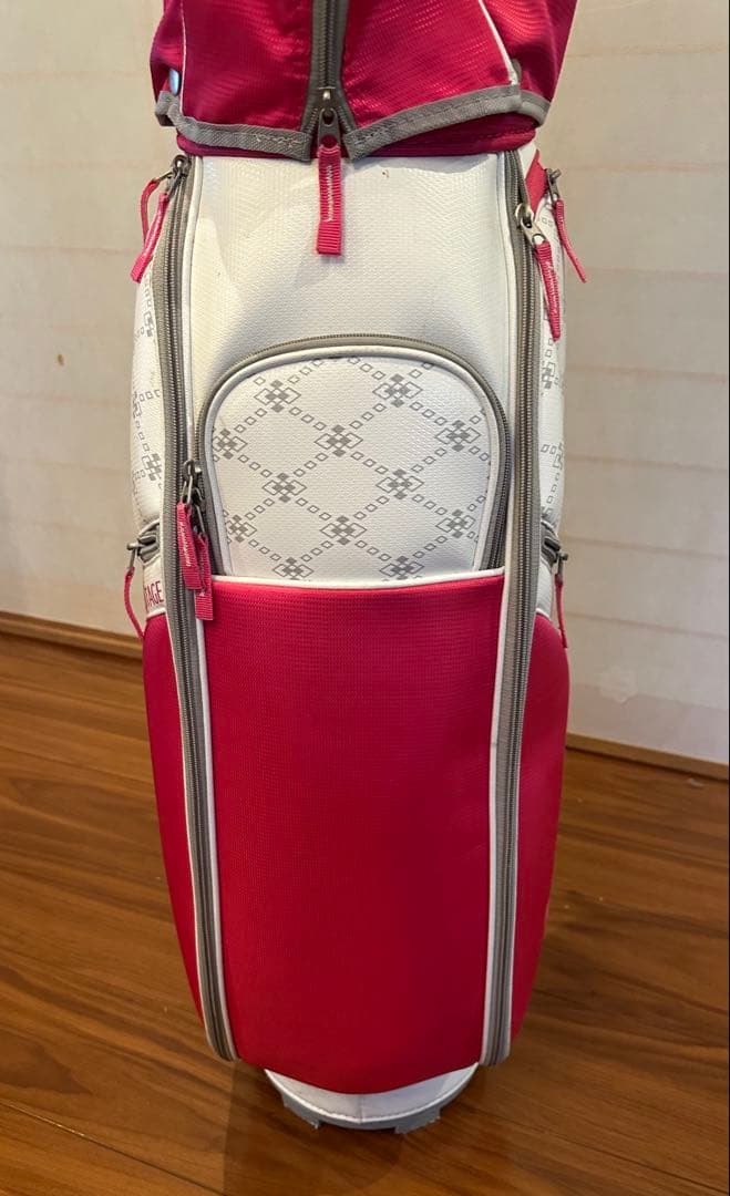 TOURSTAGE キャディバッグ ピンク 美品ですよ(^^)