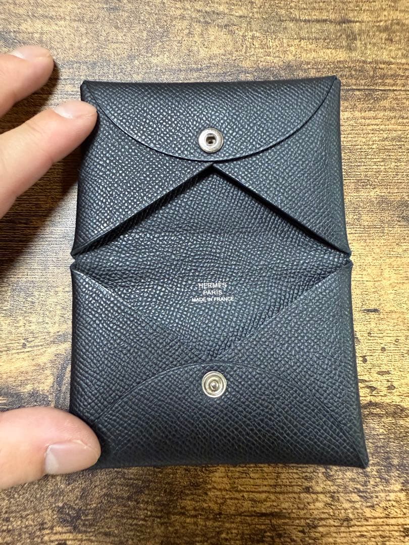 エルメス　カルヴィ　カードケース