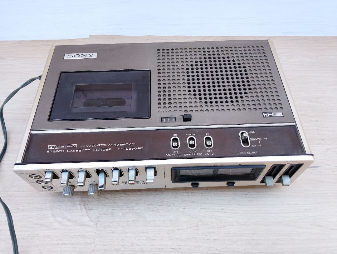 SONY カセットデンスTC-2850SD伝説名機動作訳あり(よ70)