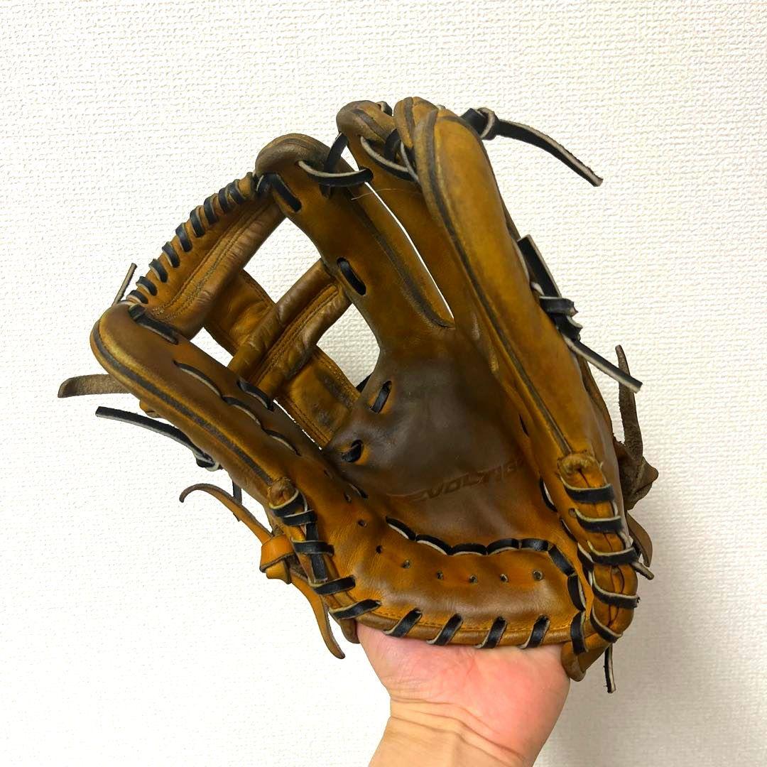 867 ミツワタイガー レボルタイガー 型抜群 即戦力 硬式 内野手用グローブ
