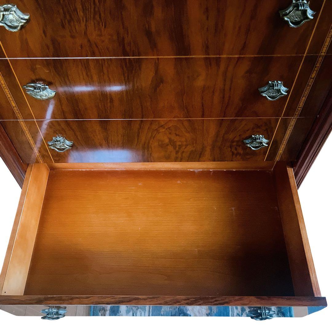 高級　チェスト ヨーロピアン 象嵌 アンティーク コンソール