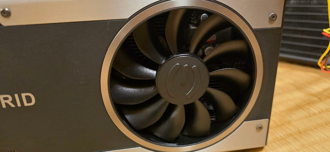 EVGA GTX1080 HYBRID＋MSIファン