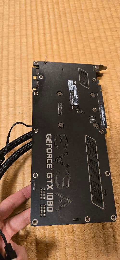 EVGA GTX1080 HYBRID＋MSIファン