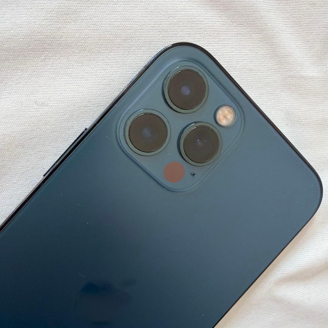 Apple iPhone 12 Promax 128GB パシフィックブルー本体