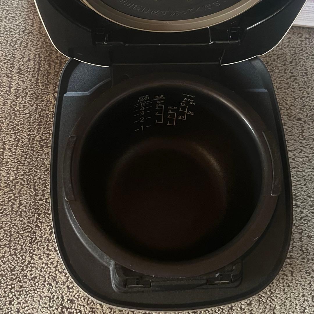タイガー TIGER 圧力IH炊飯器 JPC-A101 5.5合 ホワイトグレー