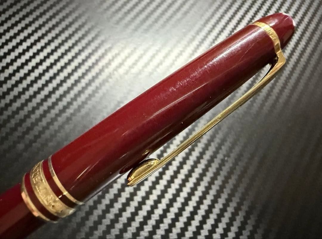 モンブラン マイスターシュテュック 144 ボルドー 中白 M 中字 万年筆