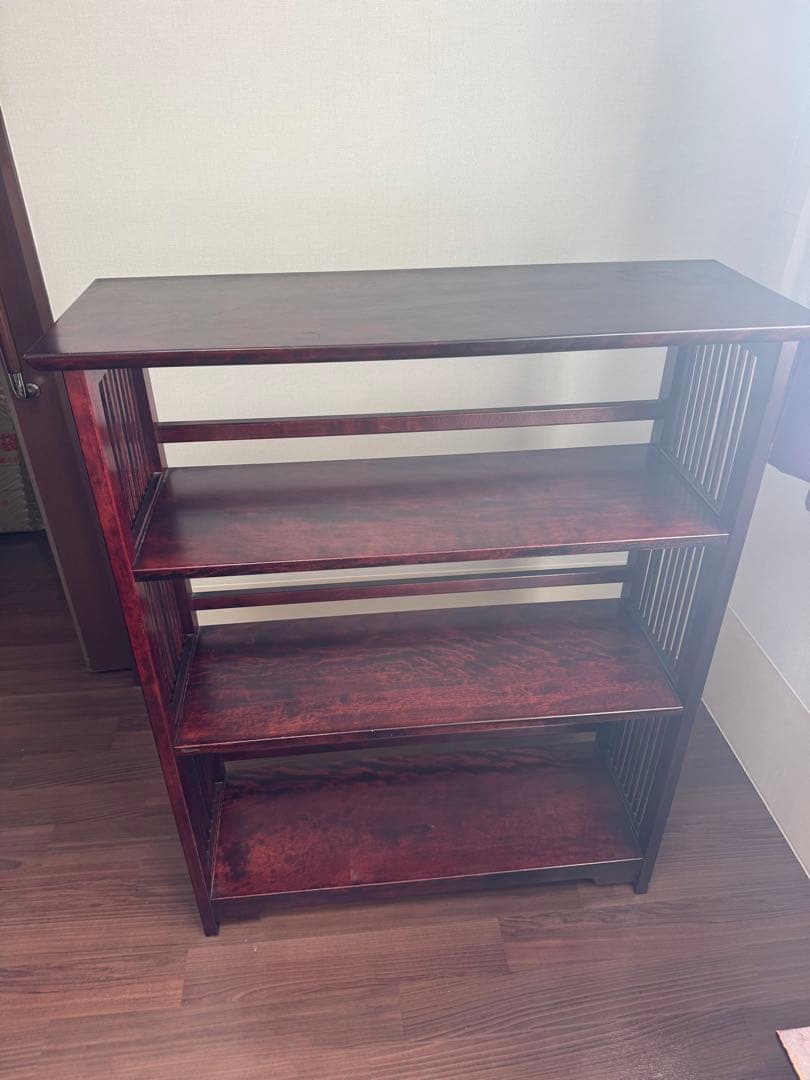 引取り限定☆九州民芸家具 書棚 本棚 飾棚 オープンシェルフ 名古屋市守山区