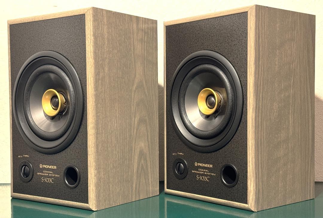 Pioneer S-X33C 同軸ユニットを採用したスピーカーシステム