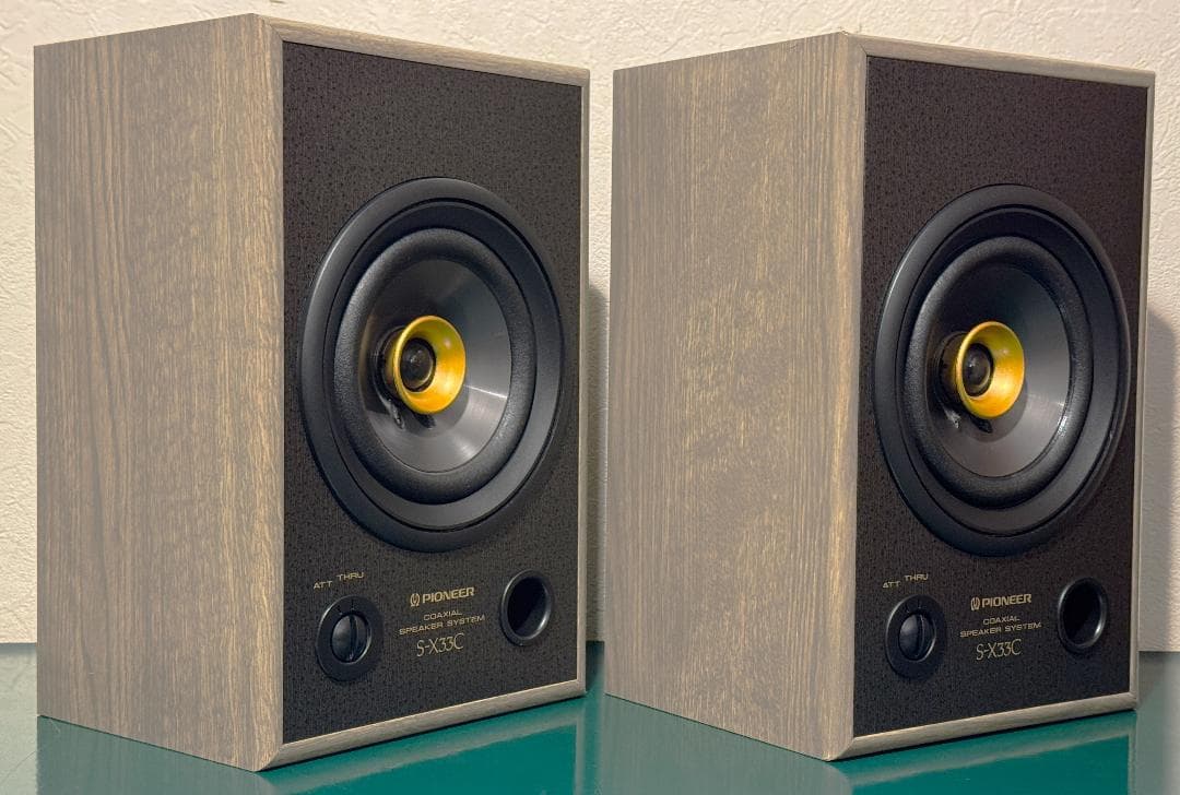 Pioneer S-X33C 同軸ユニットを採用したスピーカーシステム