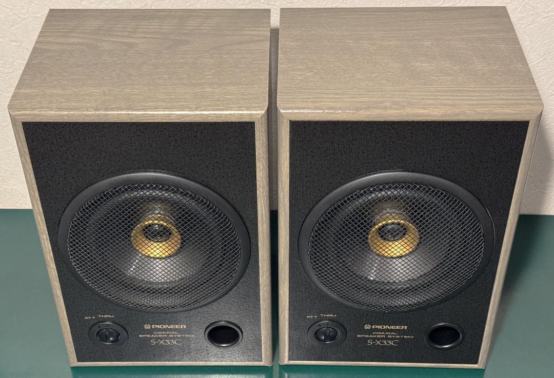 Pioneer S-X33C 同軸ユニットを採用したスピーカーシステム