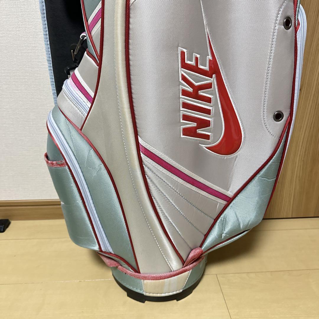 廃盤希少 NIKE GOLF キャディバッグ ライトブルー/ホワイト