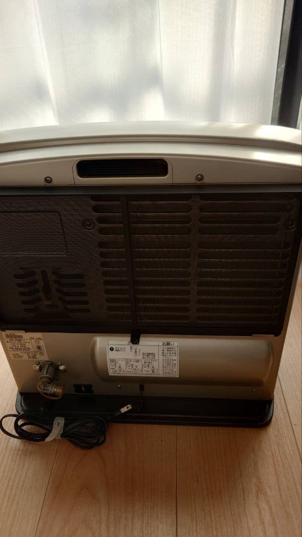 東邦ガス　ガスファンヒーター　ガスストーブ　ホース付