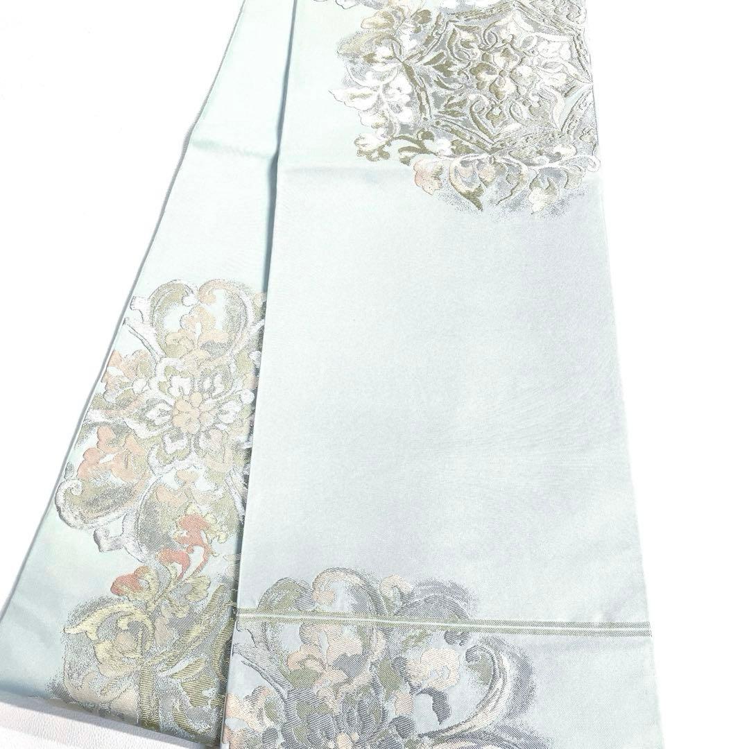 専用帯6100 ●川島織物謹製 高級 正絹 六通 袋帯 花文 華文