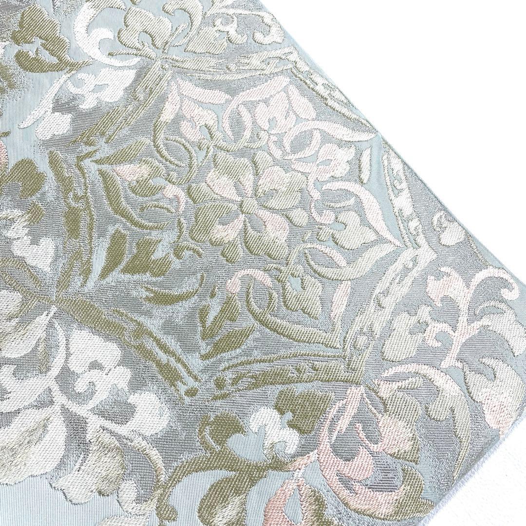 専用帯6100 ●川島織物謹製 高級 正絹 六通 袋帯 花文 華文