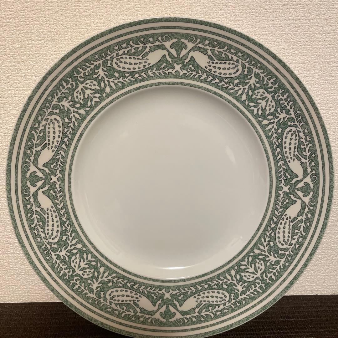 エルメス　アーリーアメリカ　ディナープレート　サービスプレート　33cm