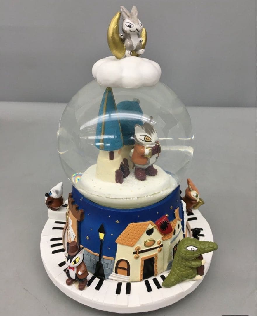 ・希少品・未使用・わちふぃーるど・ダヤン・オルゴールスノードーム・2018