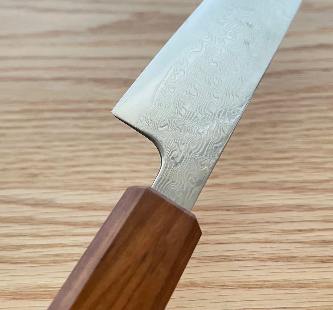 清助 SLD鋼 49層ダマスカス ペティーナイフ　135mm