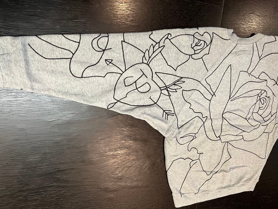 Jean Paul Gaultier トレーナー グレー　黒ステッチ