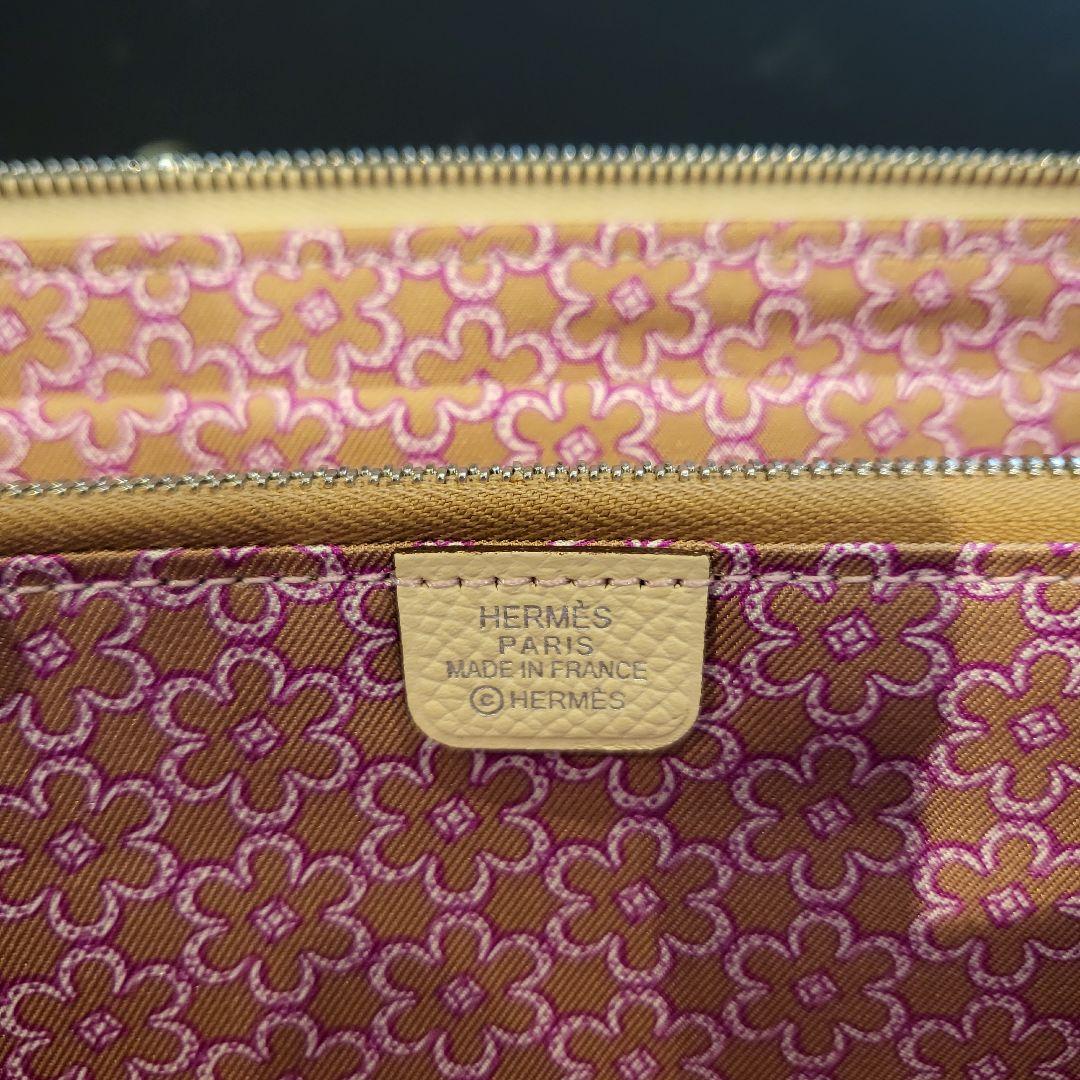 HERMES  SILKIN 長財布